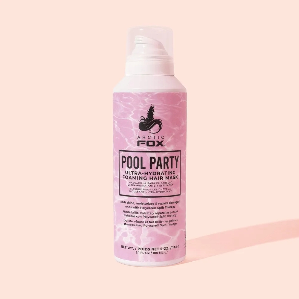 Arctic Fox Pool Party Ultra-Hydrating Foaming Hair Conditioner Styling Mask 5oz